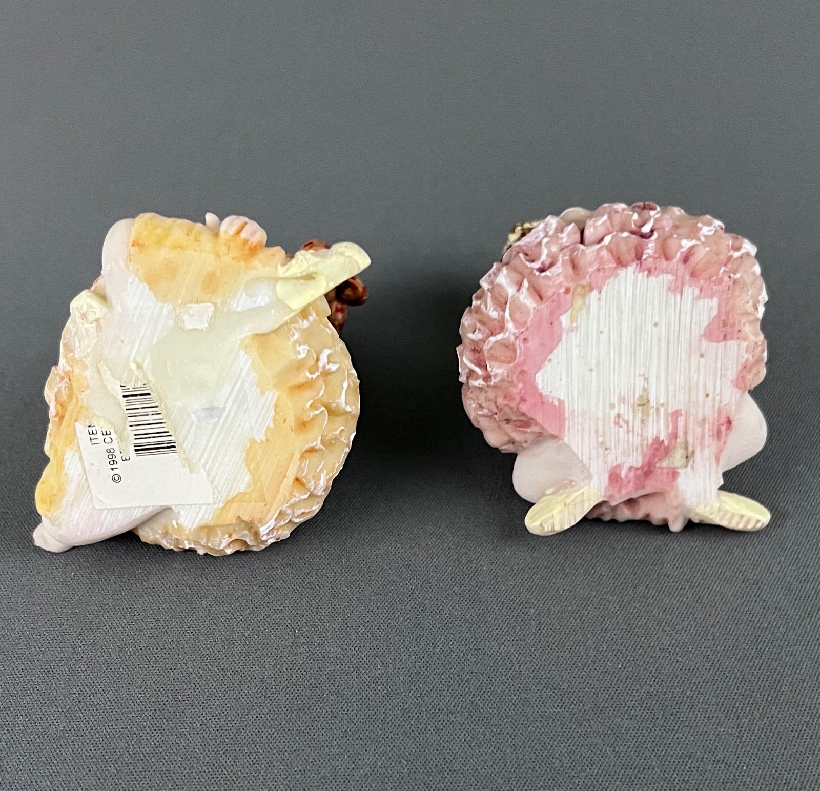 Vintage 1990s Ballerina Shelf Sitter Figurines Lot of 7 Resin 3 in All Different