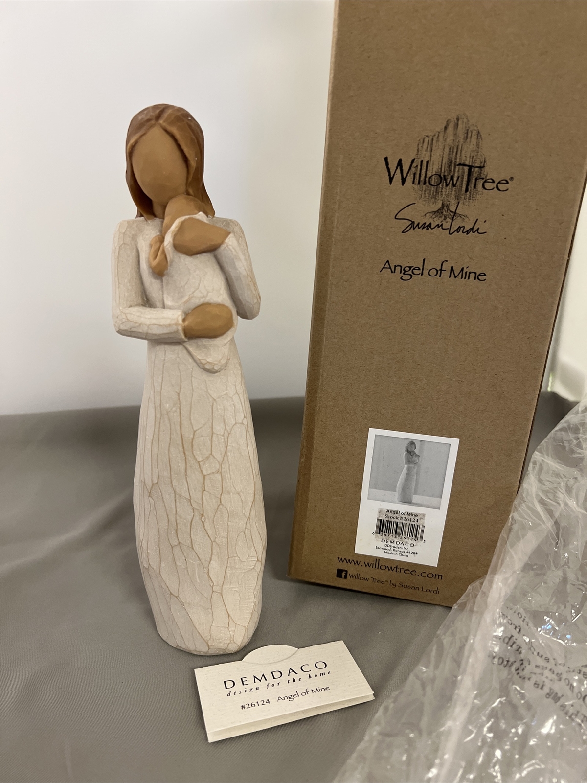 Willow Tree ‘Angel of Mine’ Newborn Mother Baby 2003 Susan Lordi Demdaco NEW BOX