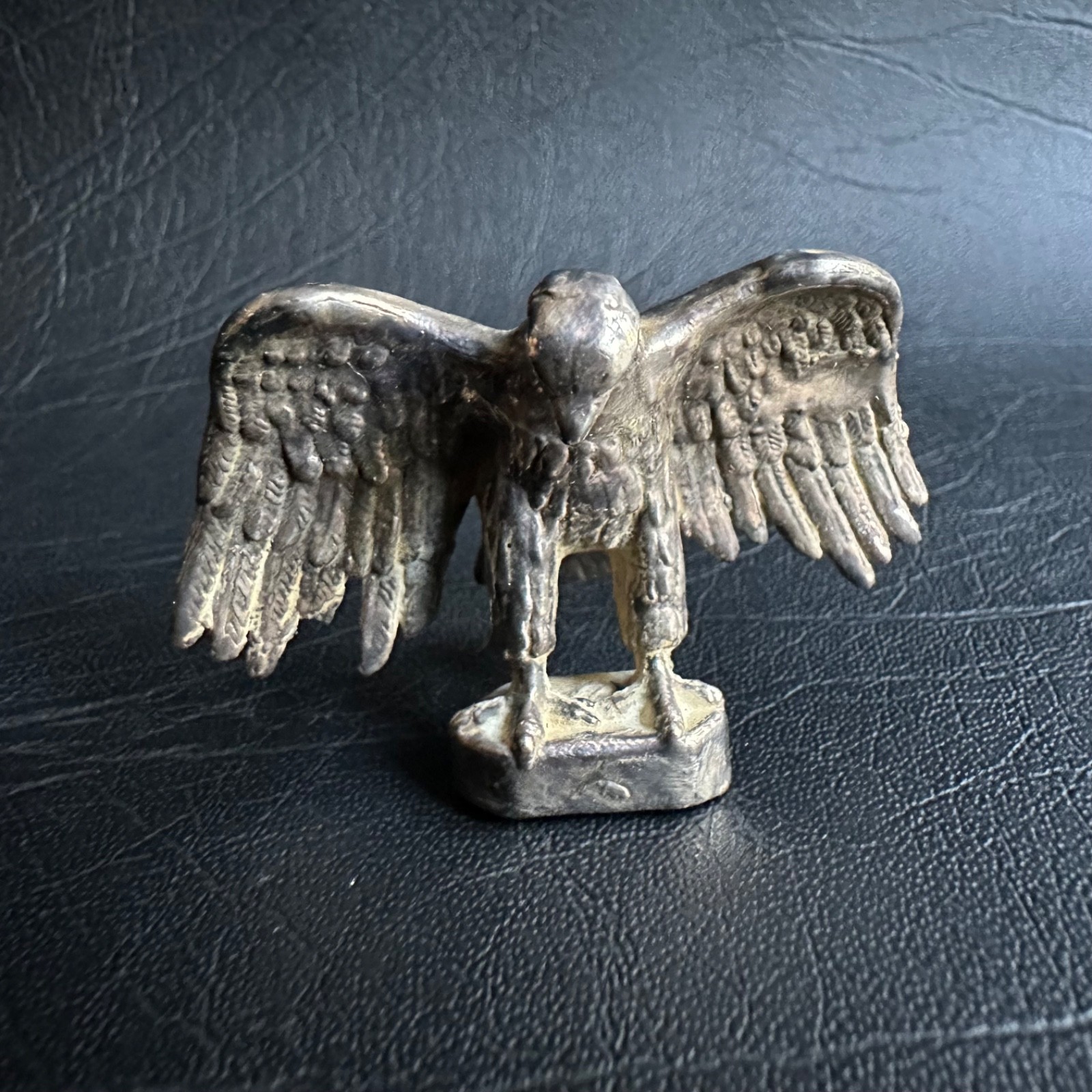 Vintage Hallmarked 925 STERLING SILVER overlay Eagle bird Animal figurine