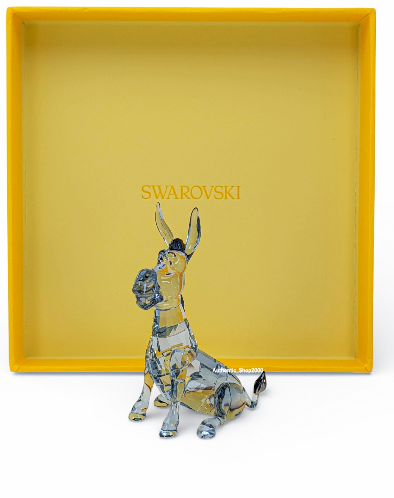 New 100% SWAROVSKI Sparkle Crystals DreamWorks Shrek Donkey Figurine 5720458