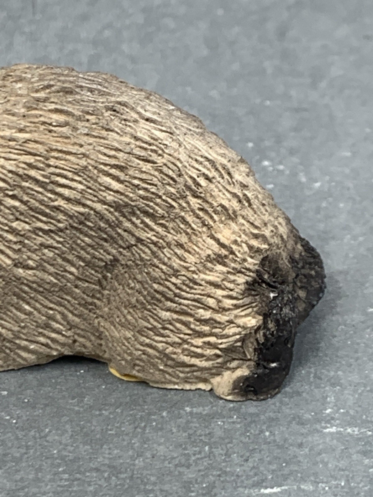 Stone Critter Littles Black Footed Ferret Figurine Vintage USA SCL-065