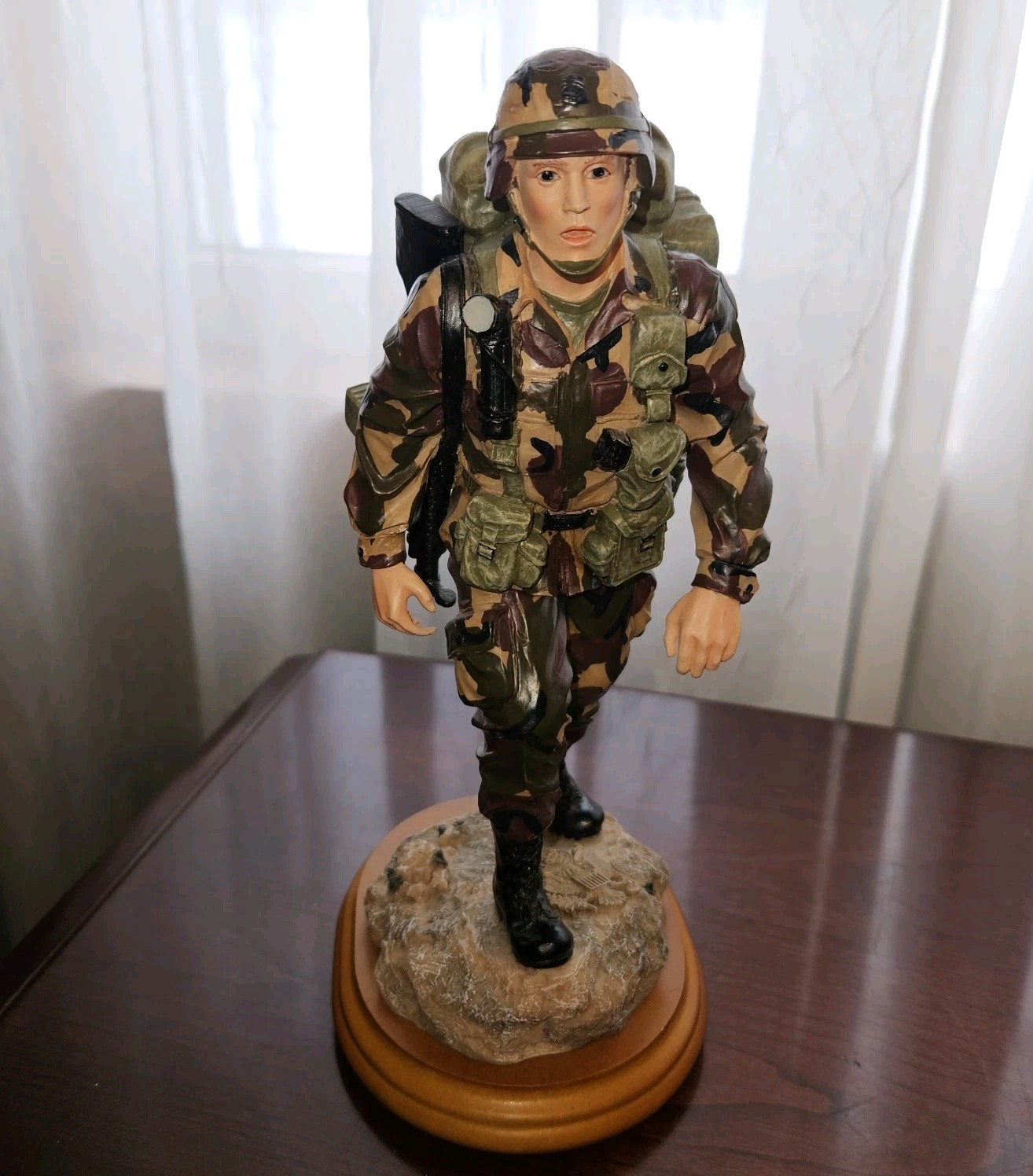 Vintage Vanmark American Hero’s “Another Morning Stroll” 1998 US Medic Figurine