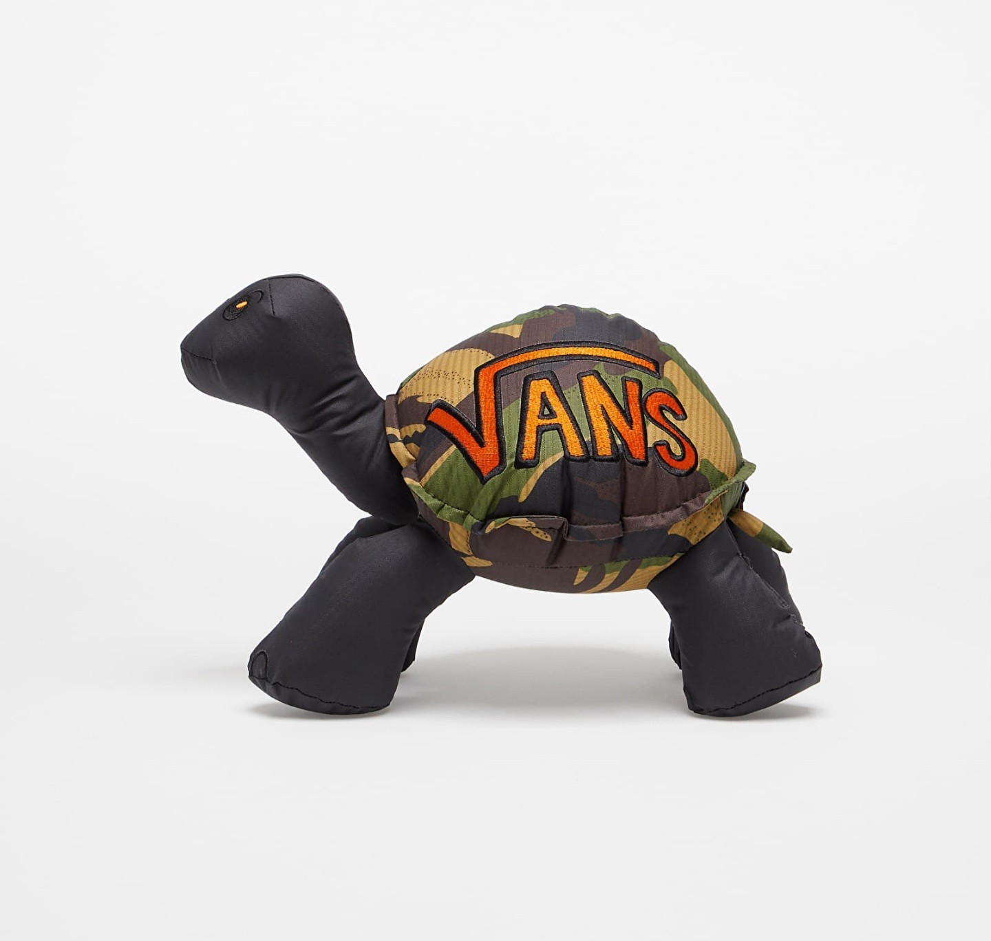Vans X Raeburn Turtle Mascot Black Green Camo Stuffed Toy Animal Defcon Army NWT