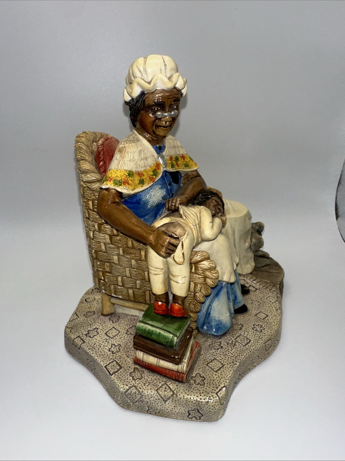 Nature Craft Stoneware – Congleton, England: “Grandma’s Comfort” #882 Sculpture