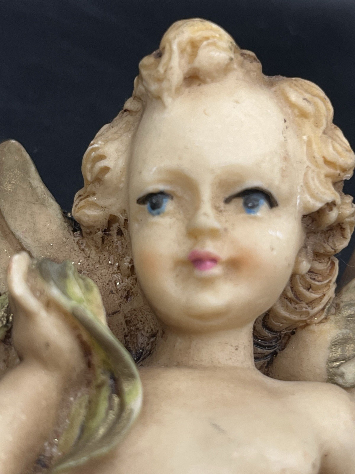 vintage angel figurines (2) Wall Hanging Italy
