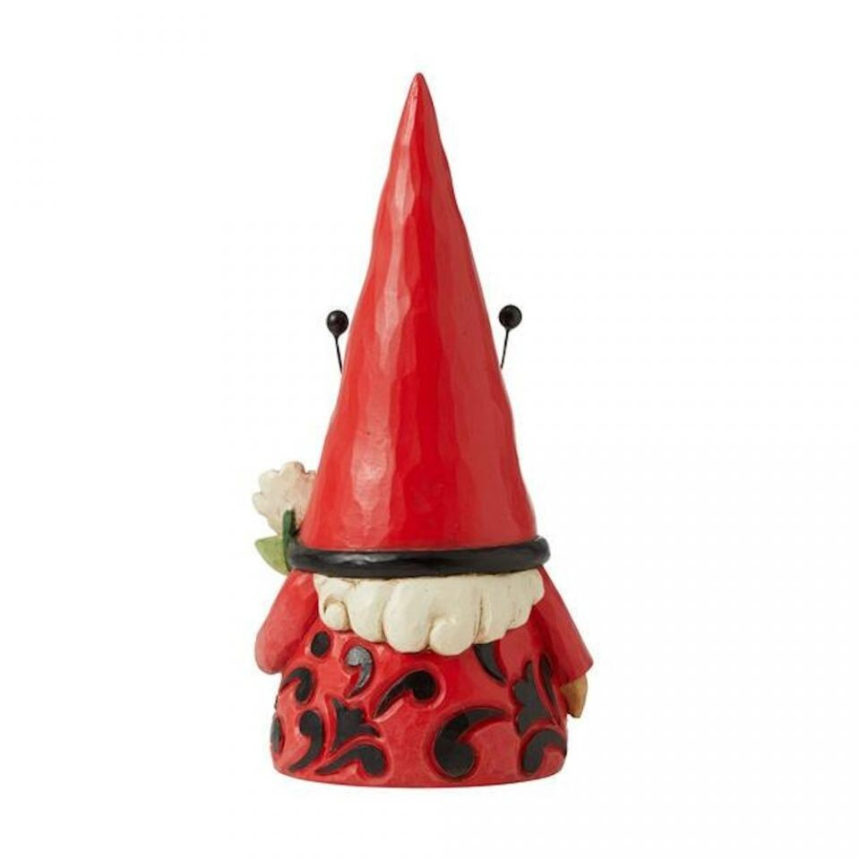 Jim Shore LADYBUG GNOME FIGURINE-CUTE AS A BUG 6010288 NEW IN BOX Lady bug