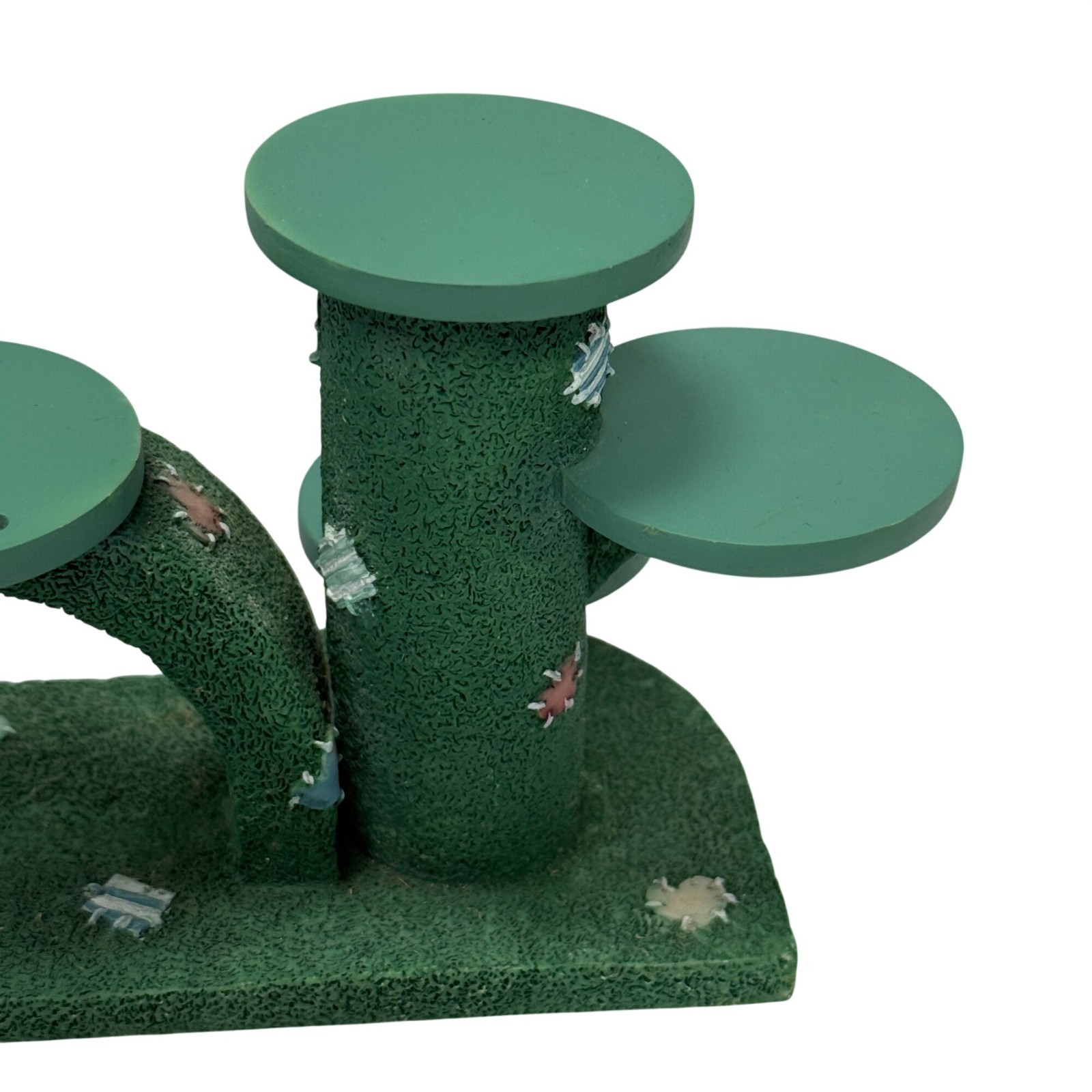 Calico Kittens Garden Display Stand Designed to Hold Six Small Figurines 1996