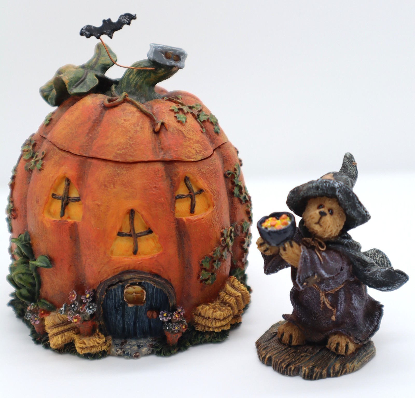 Boyds Bears & Friends Route 33 1/3 Griselda’s Jack-O-Shack Halloween 2002 VTG EC