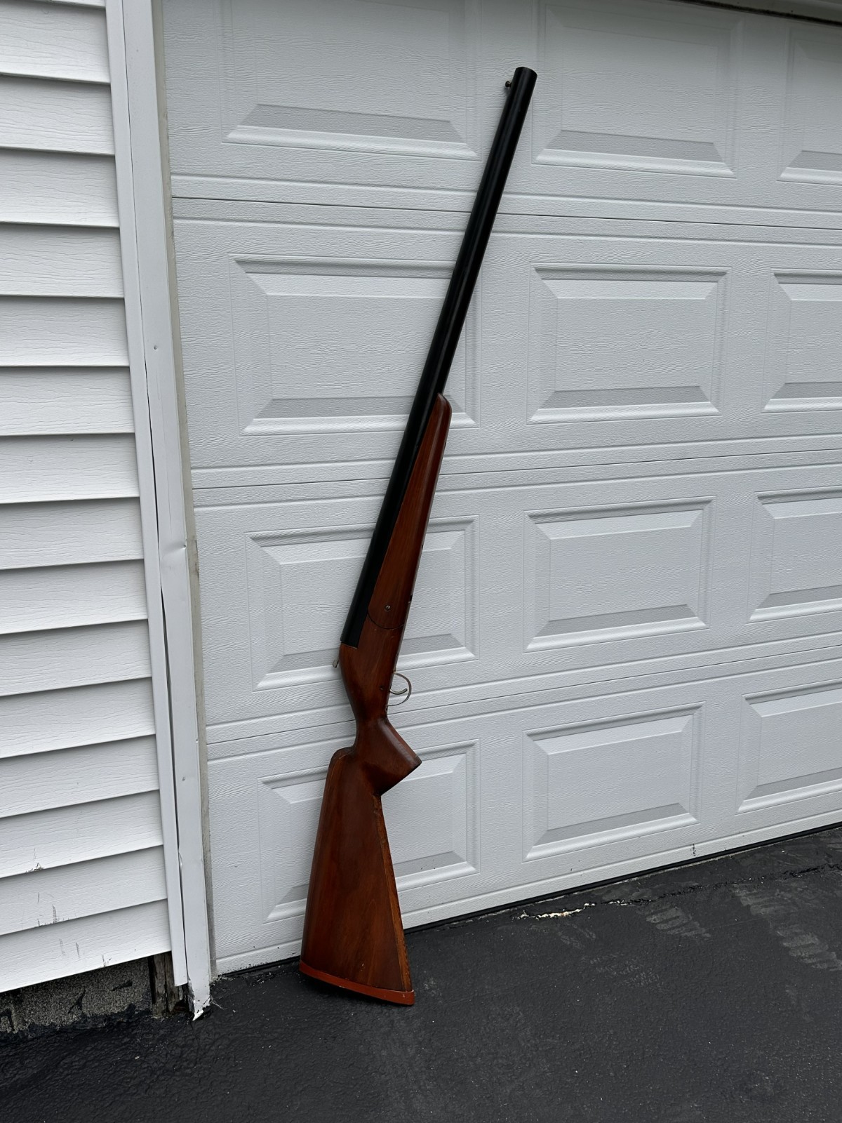 ALL WOOD SHOTGUN REPLICA FOR A HUNTERS “MAN CAVE” HAND MADE