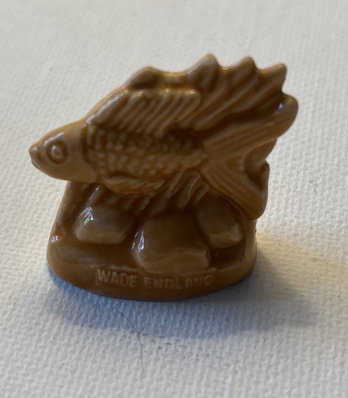 Wade Whimsies Figurines Lot Of 5 Goldfish Bunny Turkey Frog Duck England