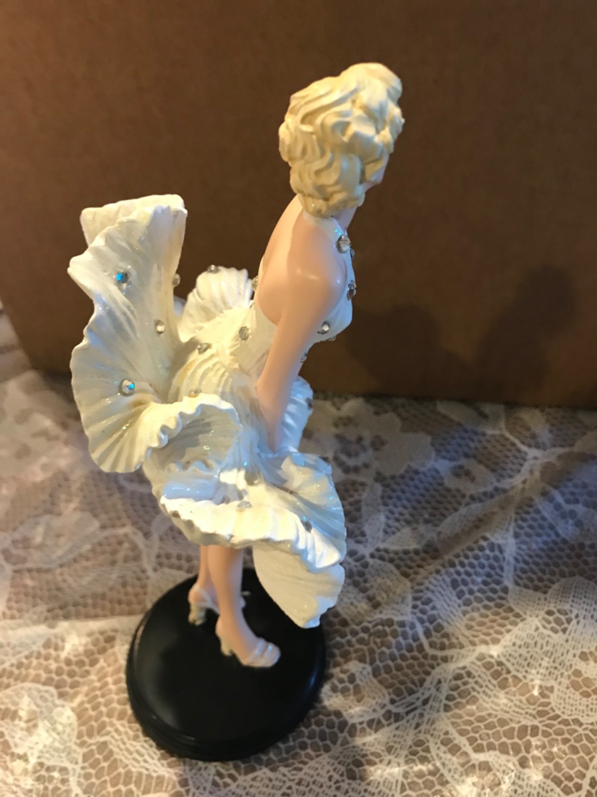 Rare Hamilton Sparkling Style Crystal Reflections Marilyn Monroe 7 1/2″ Figurine