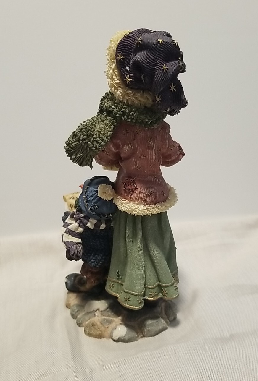 Boyds Bear Snow Dooodes Mrs G Clef Halfnote Two Part Harmony Figurine 36517