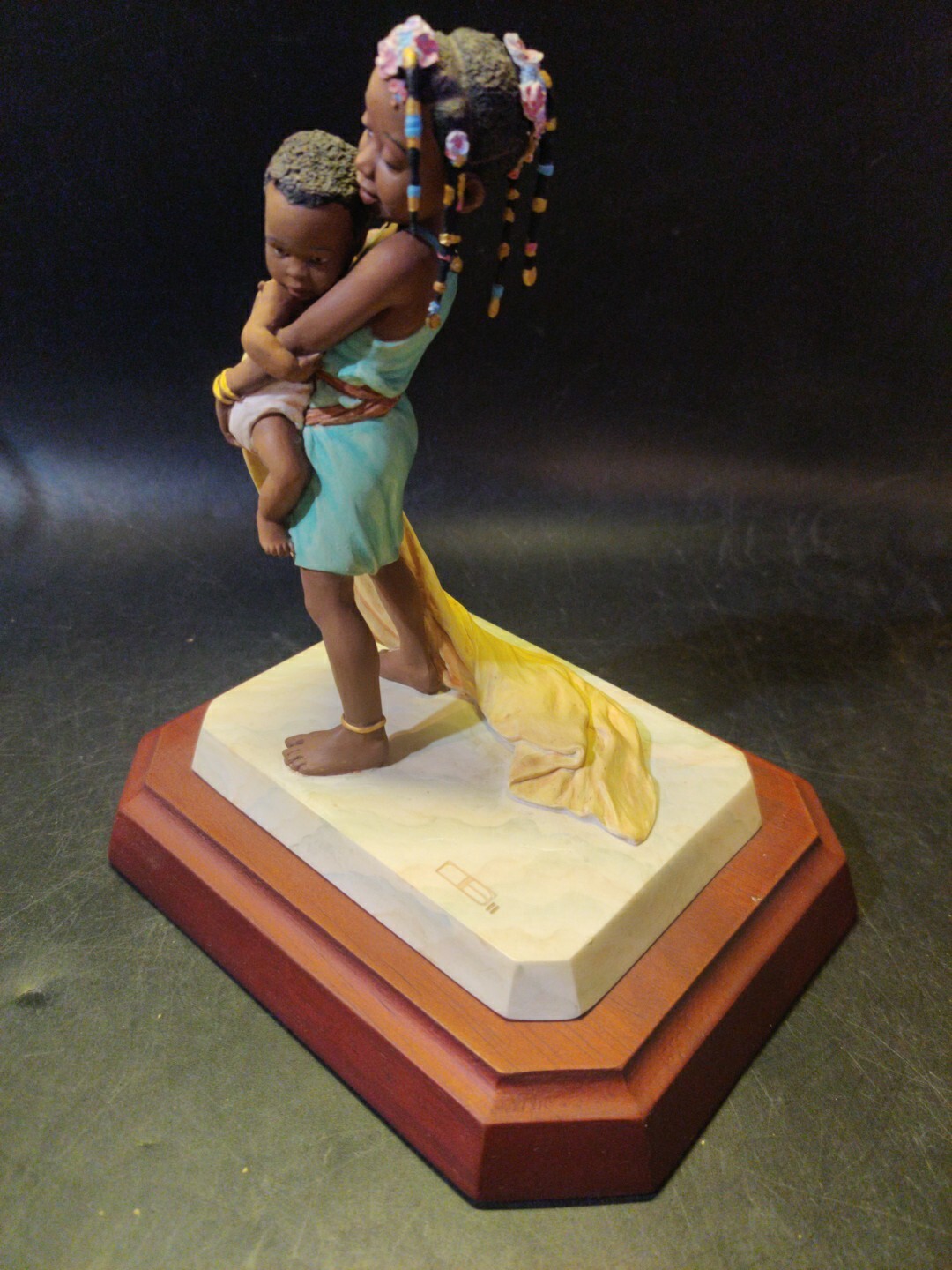 Thomas Blackshear’s Ebony Visions The Siblings Figurine Item #37003 Gamma Issue