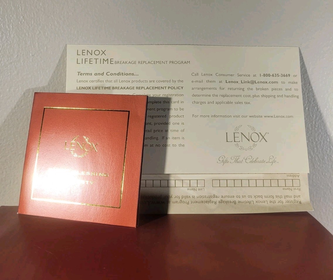 Lenox First Blessing Nativity Mary Figurine For The Holidays Line New In Box!