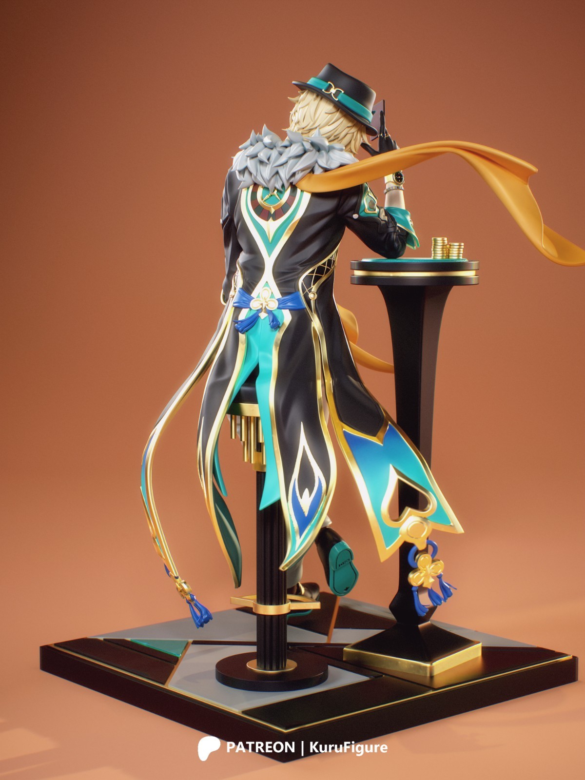 Aventurine | Honkai: Star Rail | UNPAINTED | 1/8 Scale Resin Kit