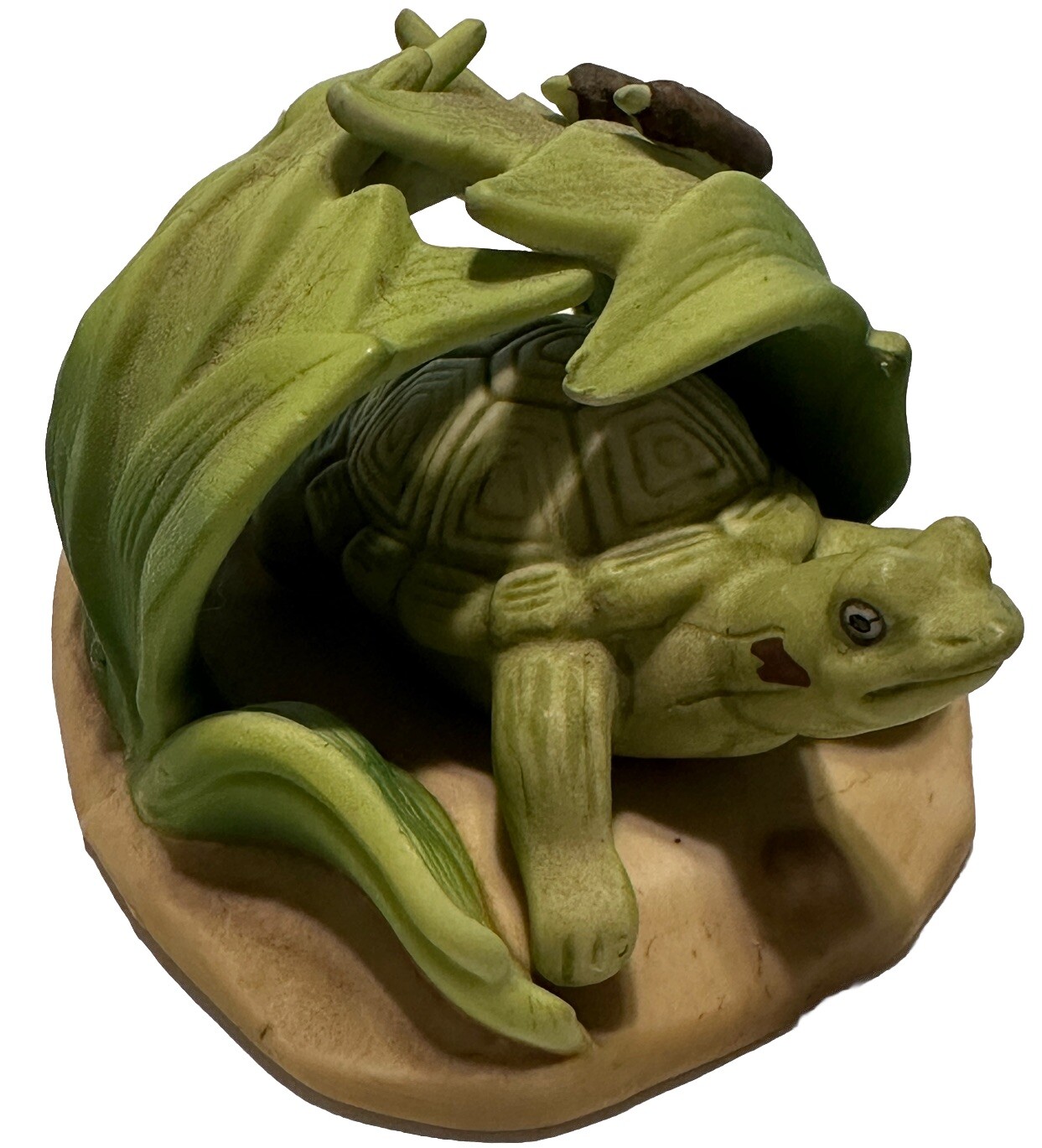 Franklin Mint Woodland Surprises Figure Turtle Jacqueline B Smith 1984