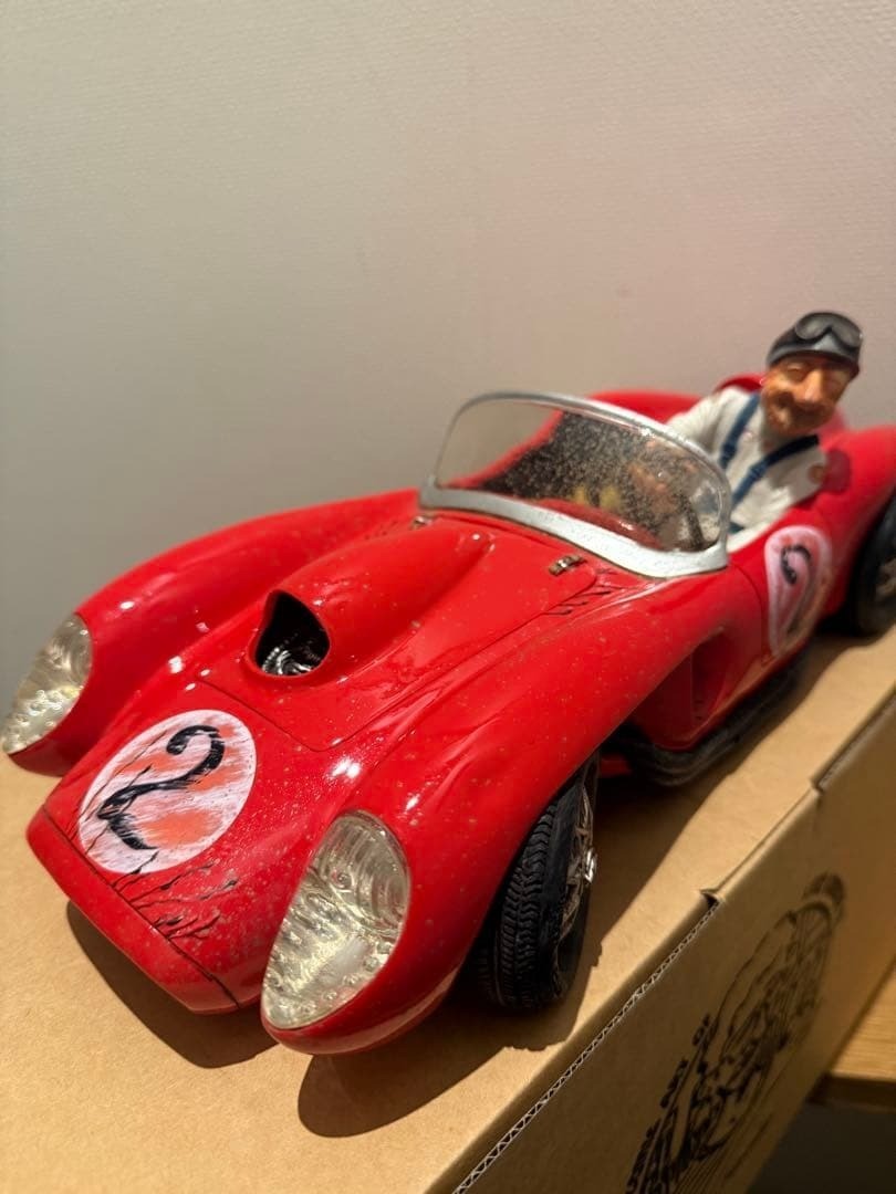 FORCHINO The Fireball Guillermo Red Car Figurine Object With Box Collectible