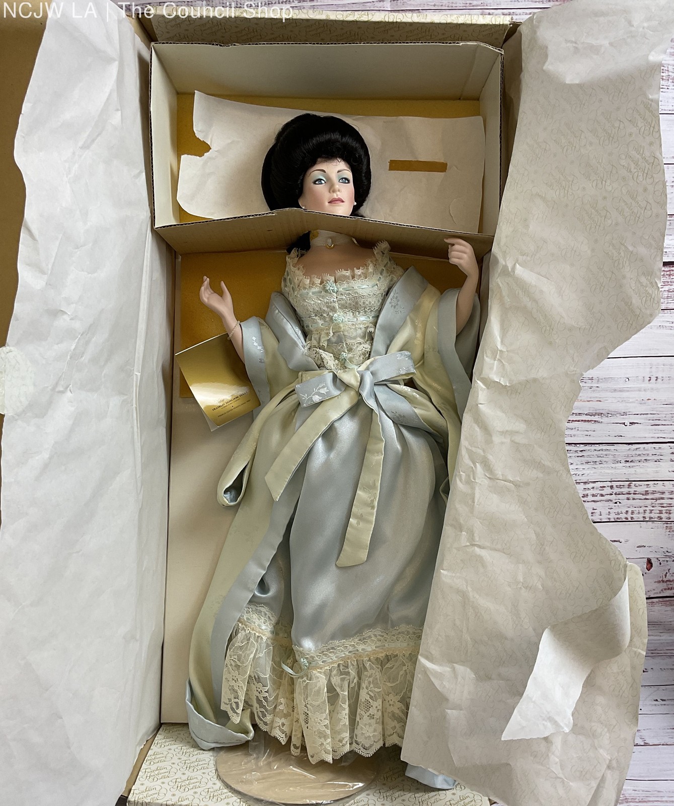 Franklin Heirloom Gibson “Boudoir” Collectible Vintage Doll