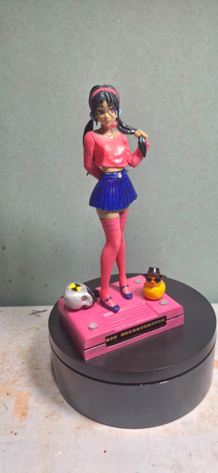 Mita Figurine MiSide Hand Painted Model / DIY Kit 14 pcs