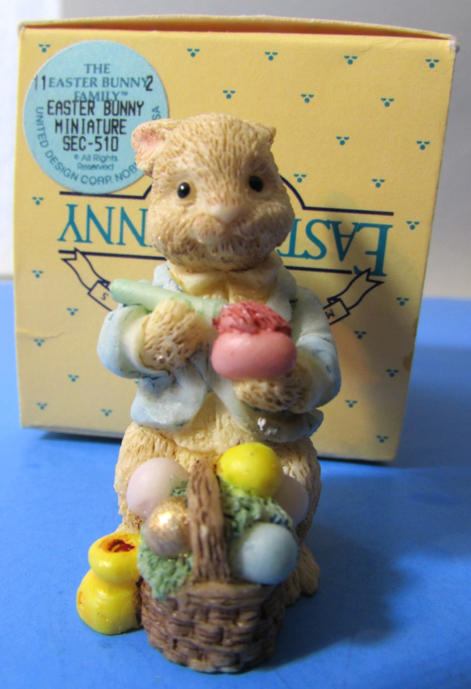 United Design miniature EASTER BUNNY figurine SEC-510