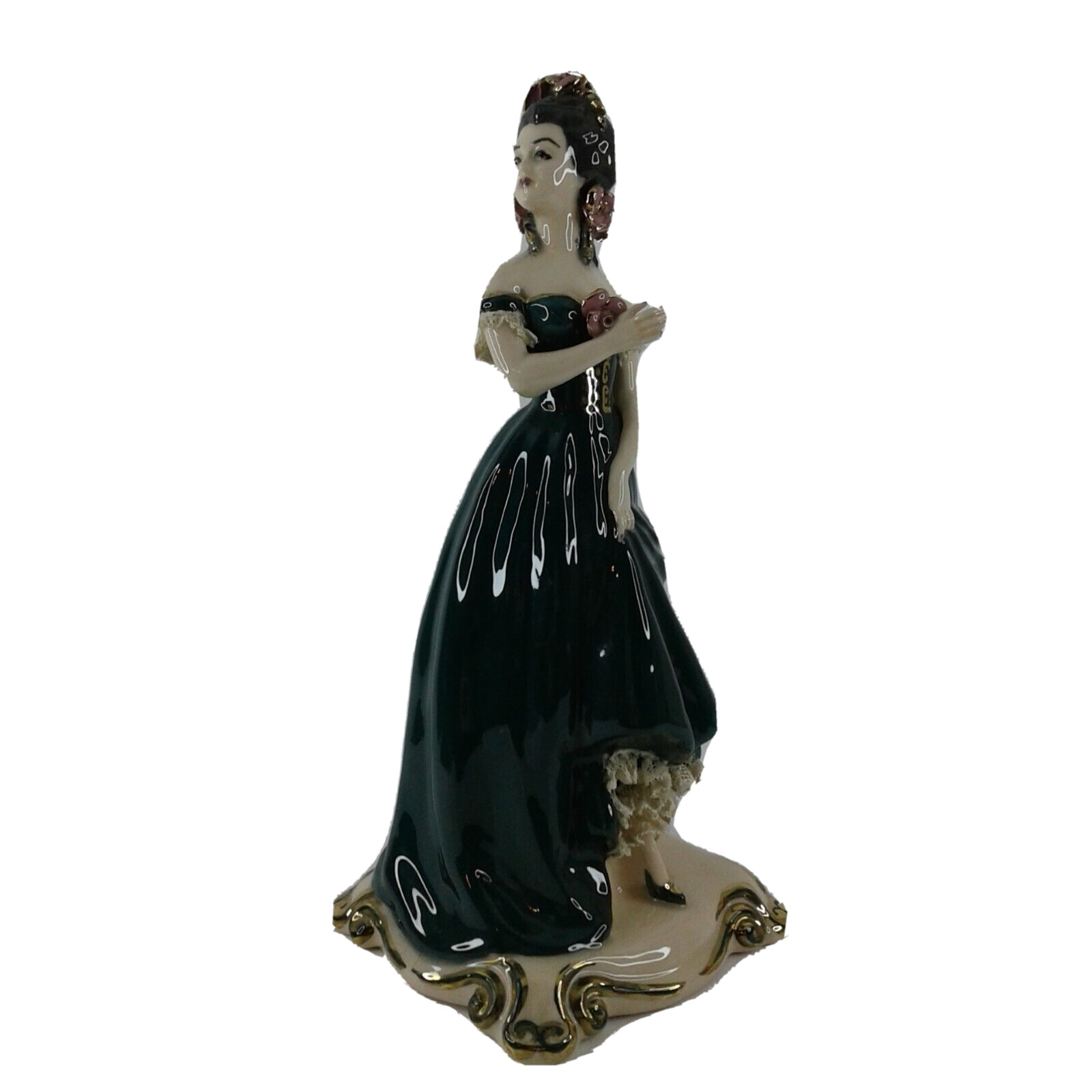 Edwina Hollywood Colonial Figure Ceramic 1940s Antique Rare Collectable B16-1485