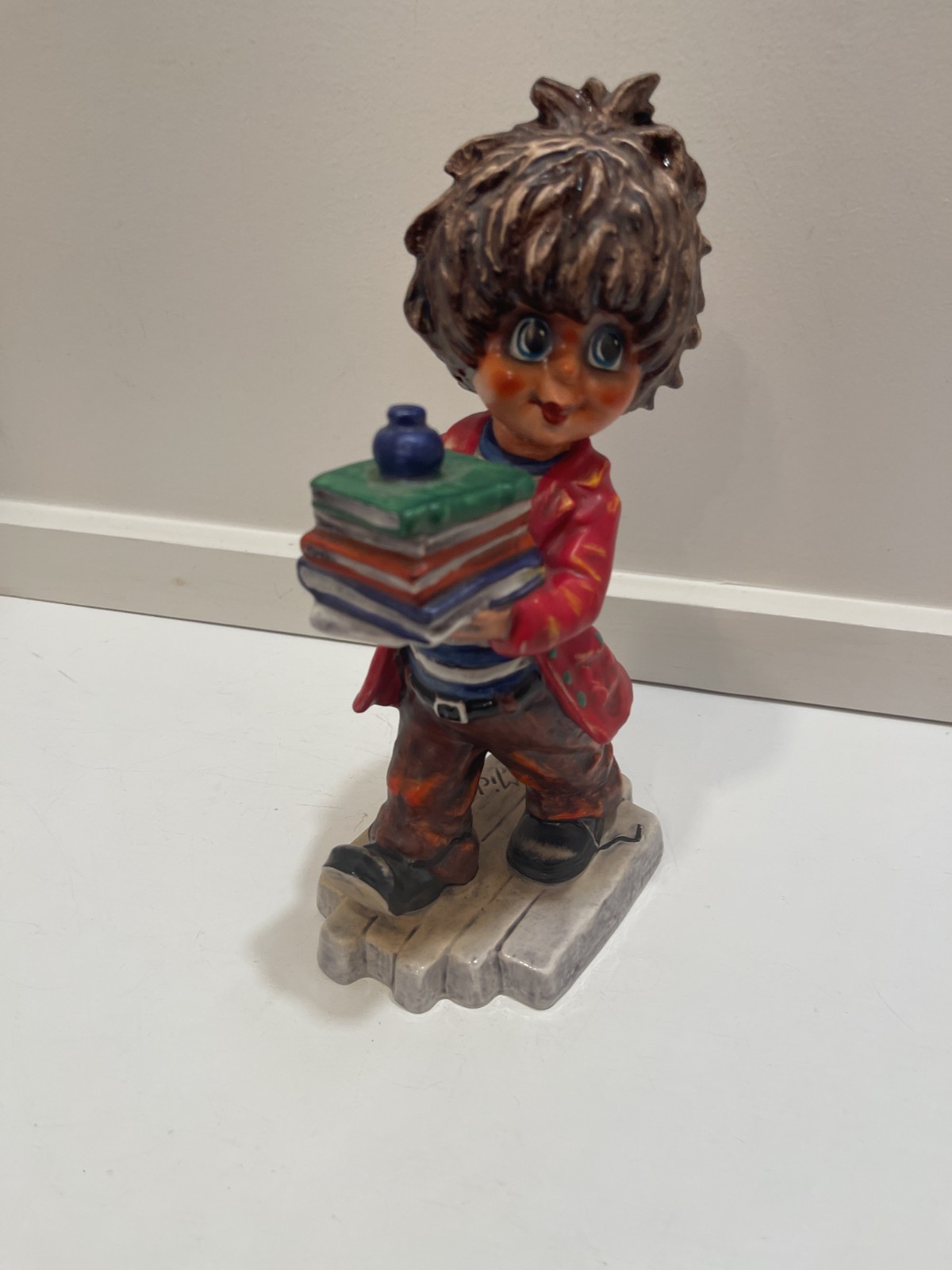 1971 W. Germany Goebel Figurine Big Eyes Boy Children of Paris Michel T.