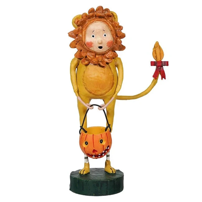 LORI MITCHELL ~ King of Jungle Lion ~ Folk Art Wizard of Oz Figure