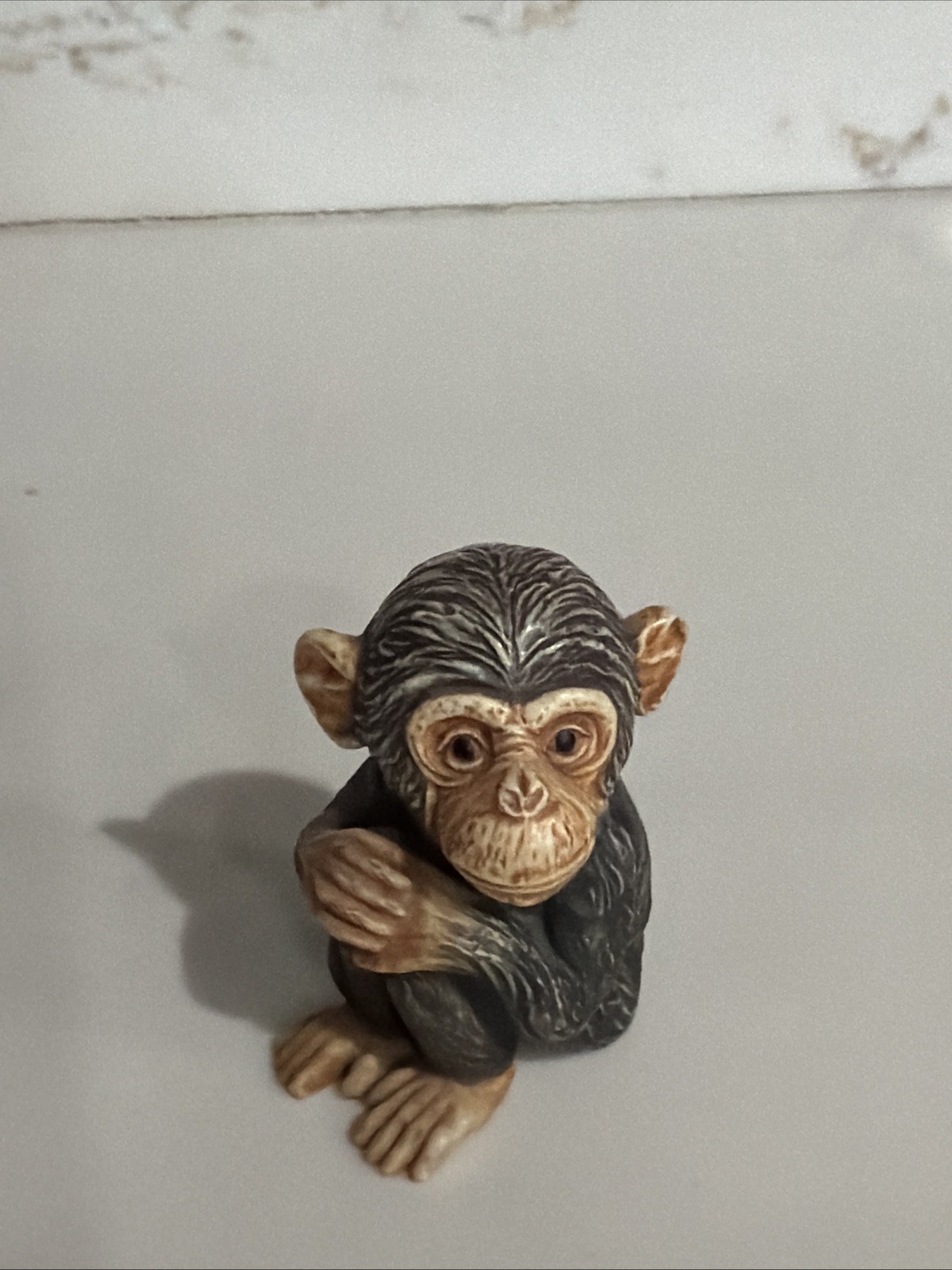 Chimpy Monkey Pot Bellys Figurine Trinket Box