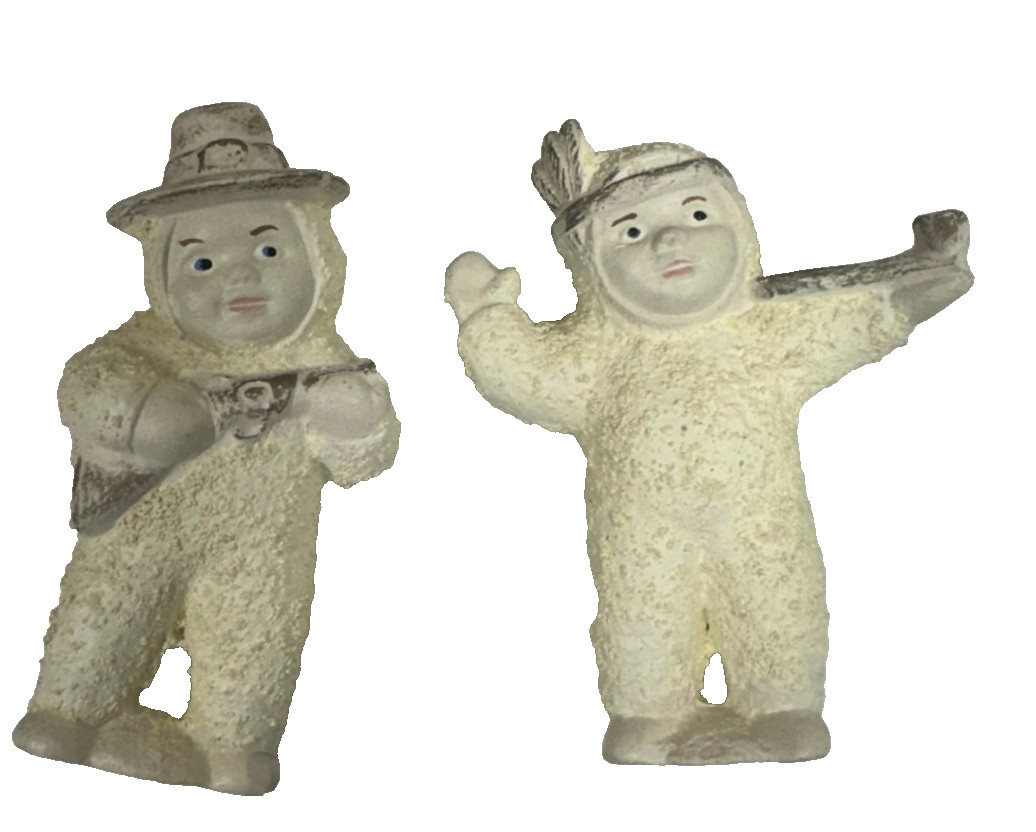 Lot of 20 Vintage Snowbaby -Style Figurines Bisque of Children In Various Poses