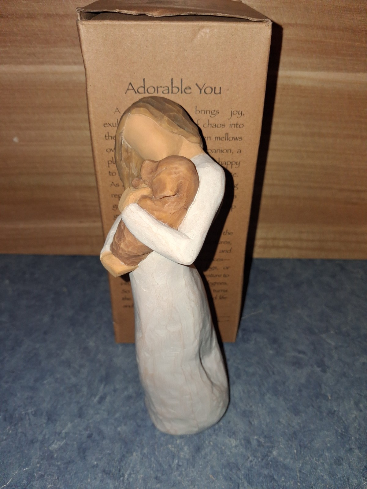 Willow Tree Adorable You (Golden Dog) Sculpted Hand-Painted Figurine #28039-New!