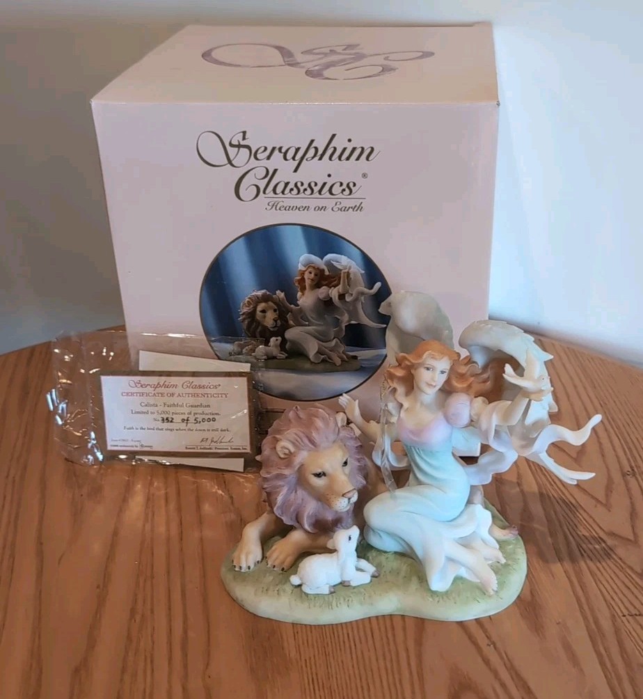 Seraphim Classics Heaven on Earth CALISTA Faithful Guardian 2008 #78600 New