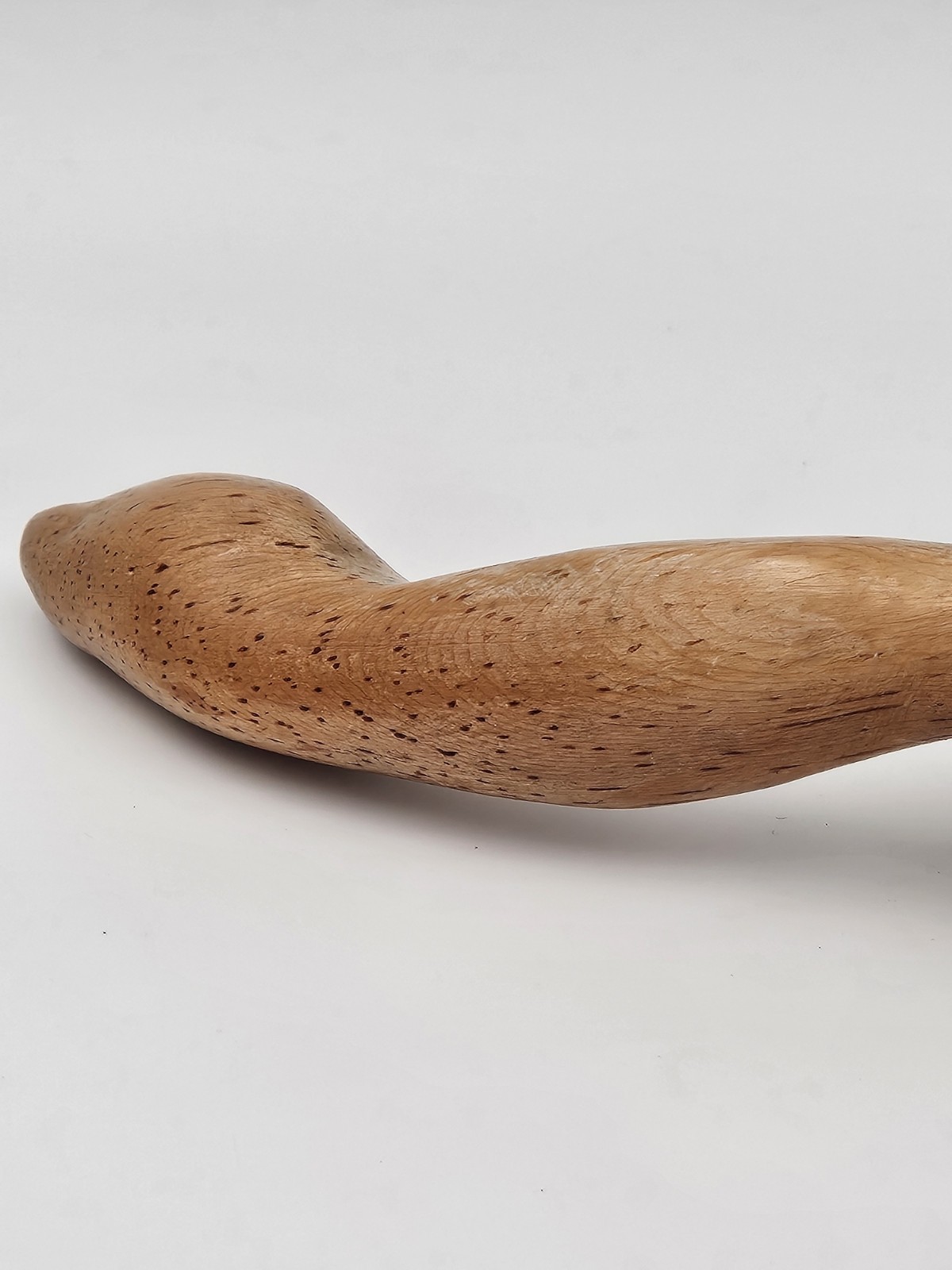 Vintage Hand Carved Norwegian Wood Fox Danish Modern Folk Art