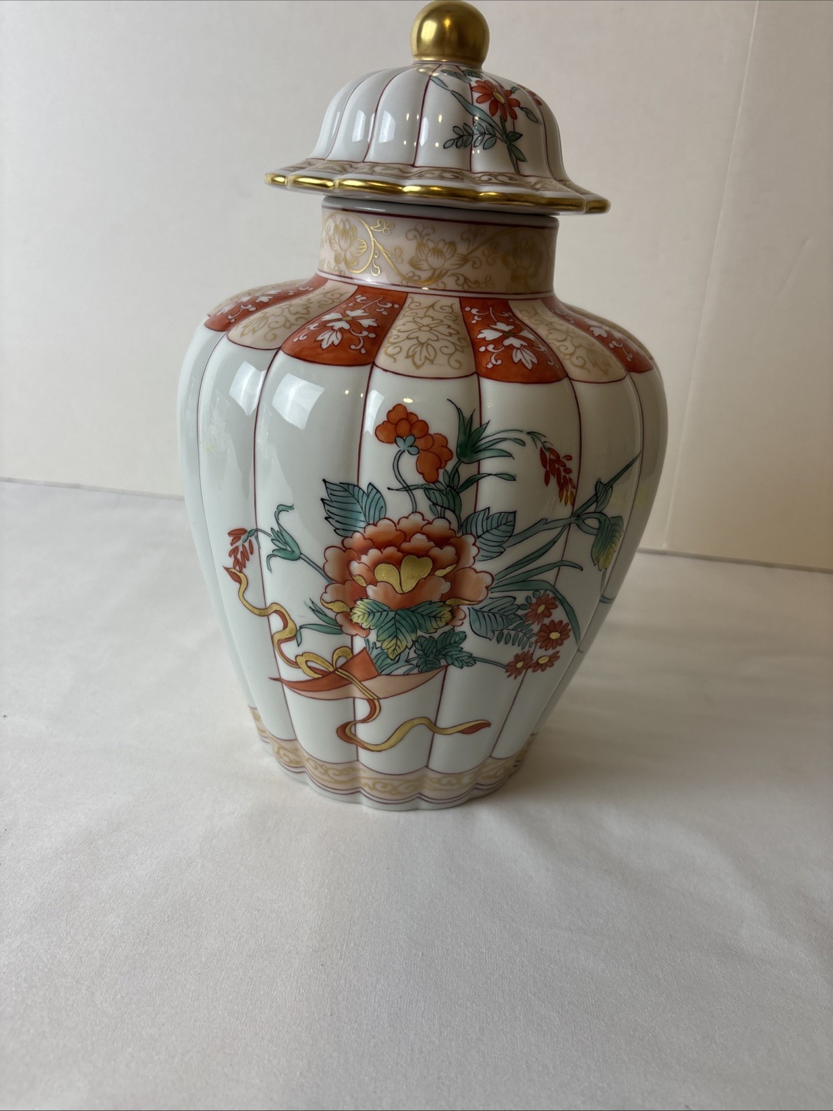 Mottahedeh Vista Alegre Portugal Ginger Jar Stunning