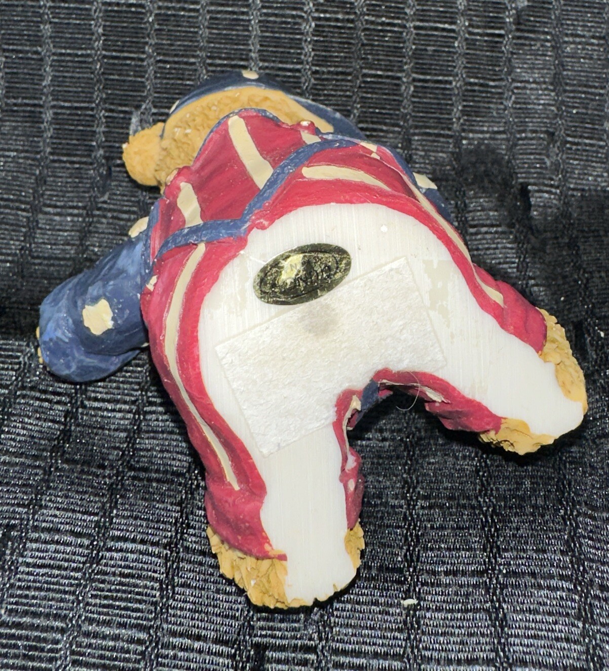 3″ Young’s Resin Brown Bear Dressed in Red White and Blue Patriotic Figurine