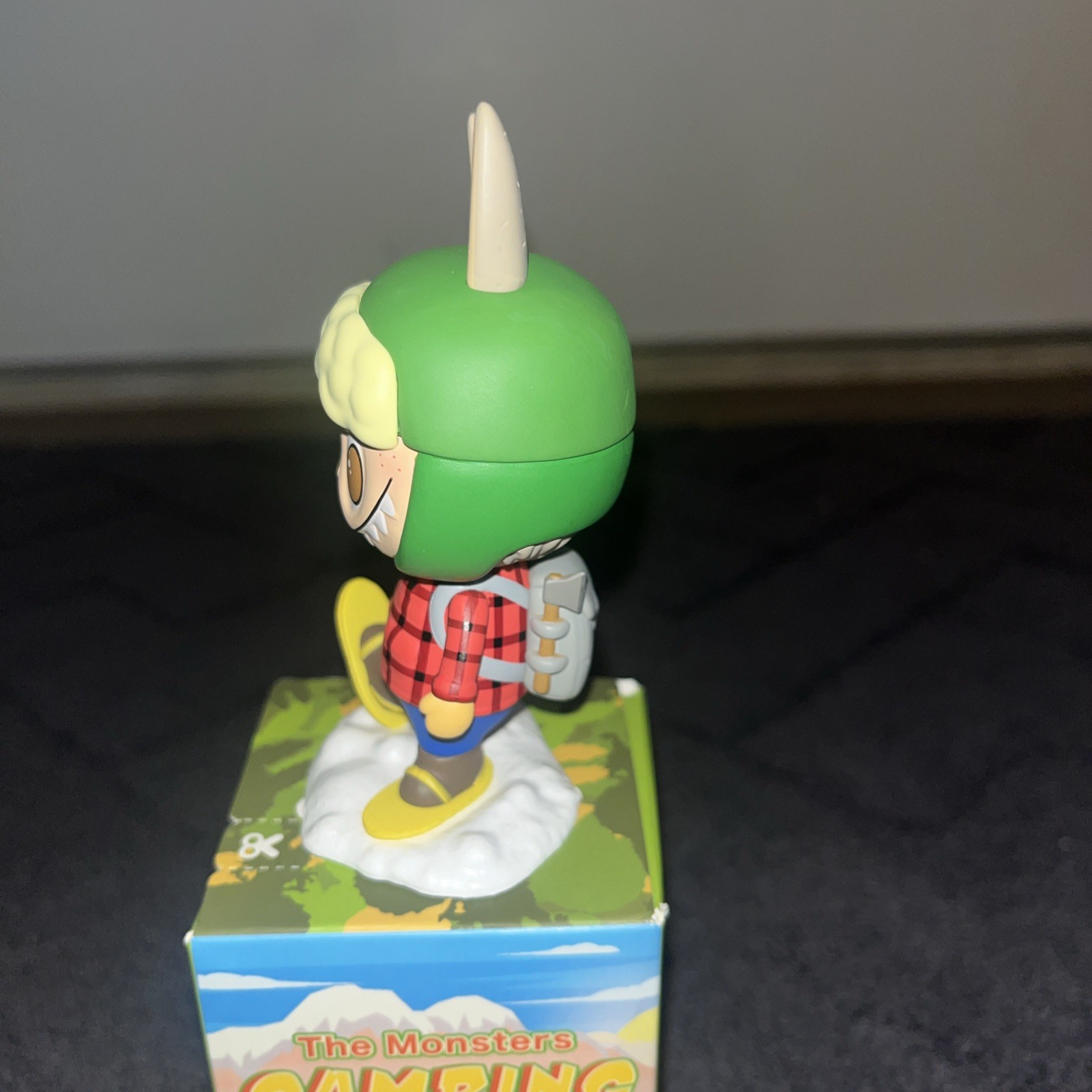 POP Mart The Monsters Camping – Snow Traveller Labubu Authentic