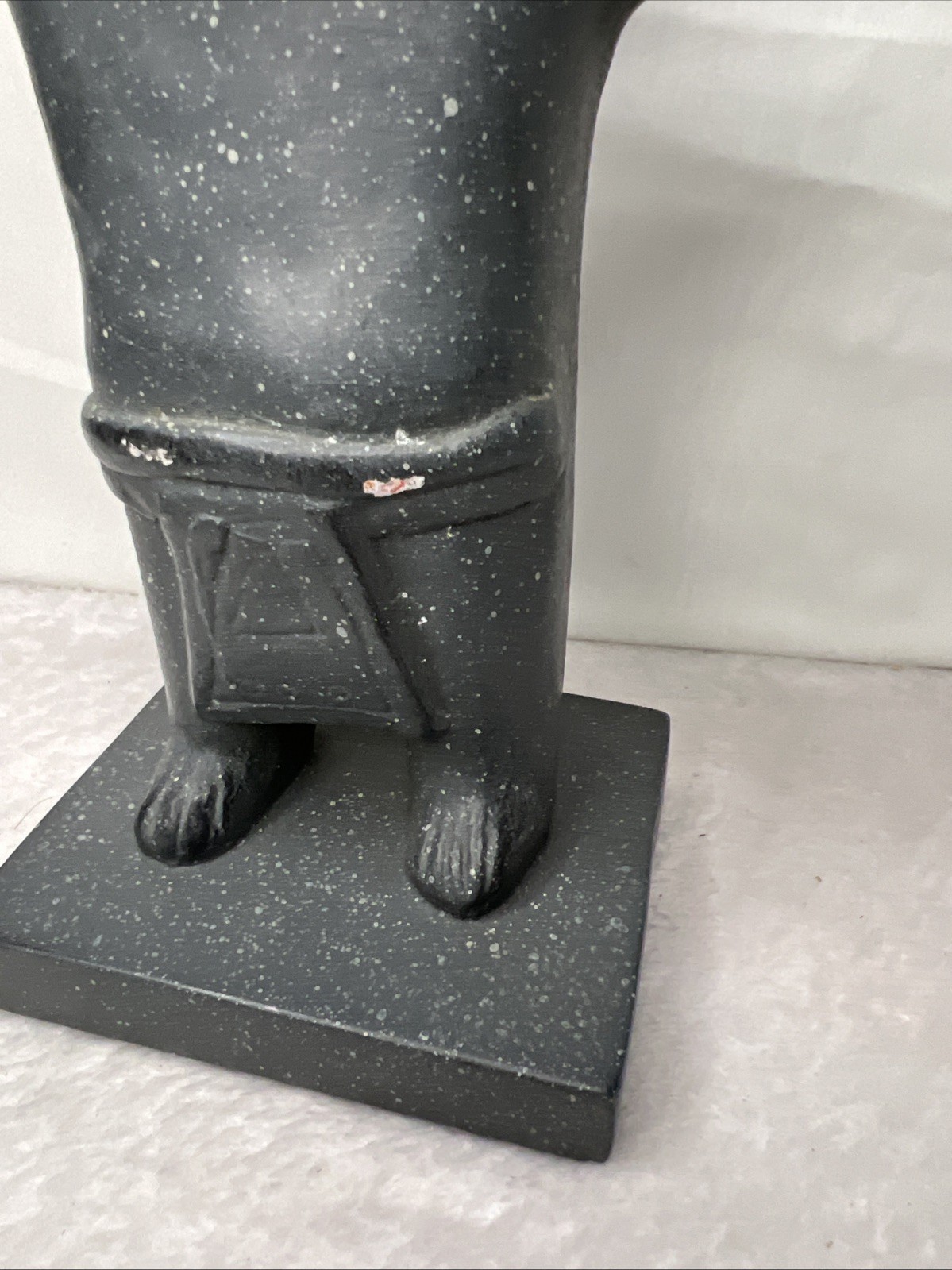 Vtg Austin Prod Inc 1972 Mayan Kachina Stone-like Sculpture Figure 10″ Tribal