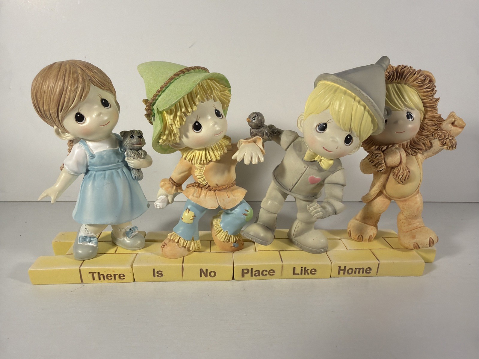 Precious Moments Wizard of Oz There is No Place Like Home Figurines 2015 Set 4