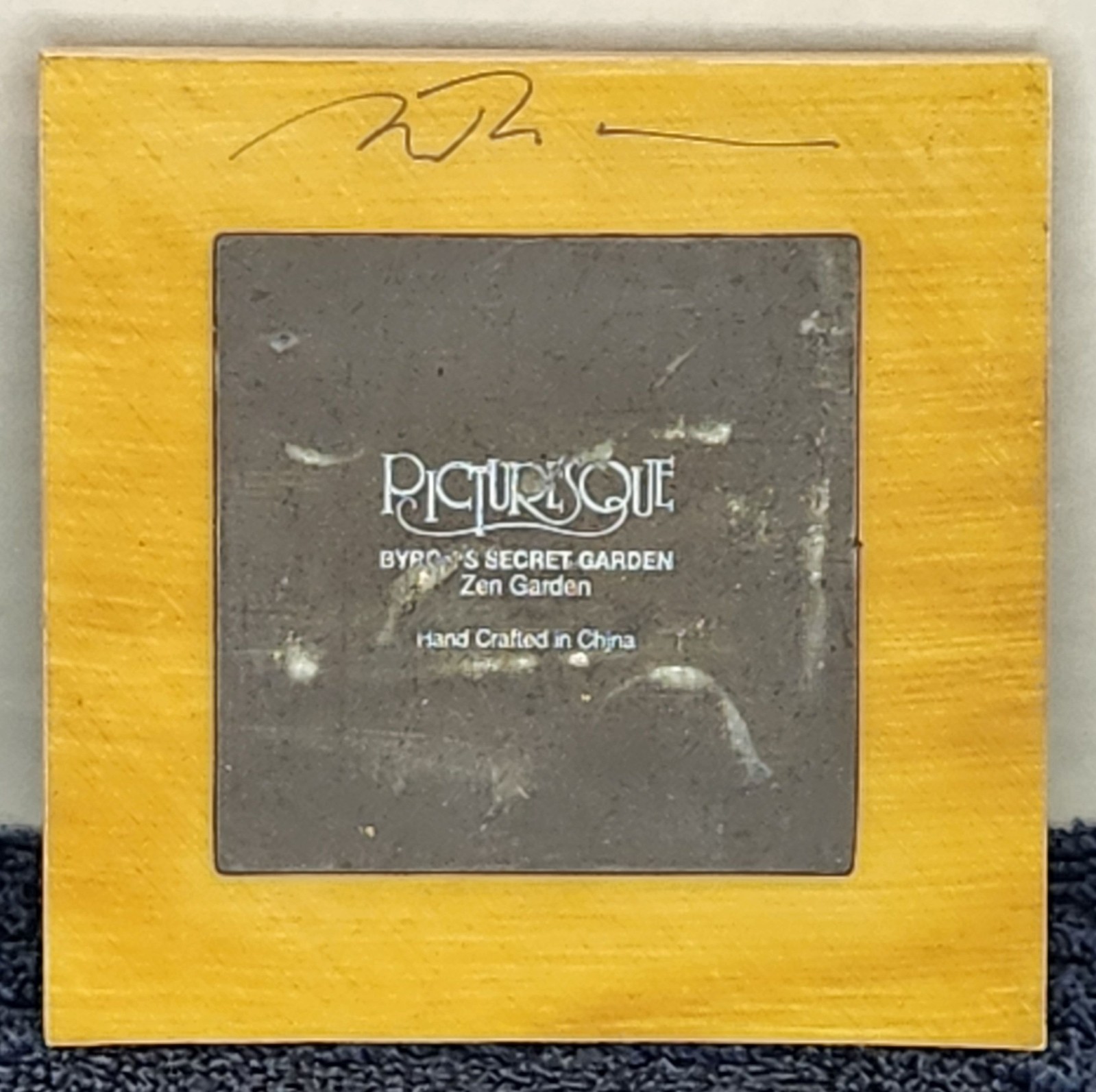 4″ x 4″ PICTURESQUE Tile, Harmony Kingdom, Byron’s Secret Garden, Zen Garden