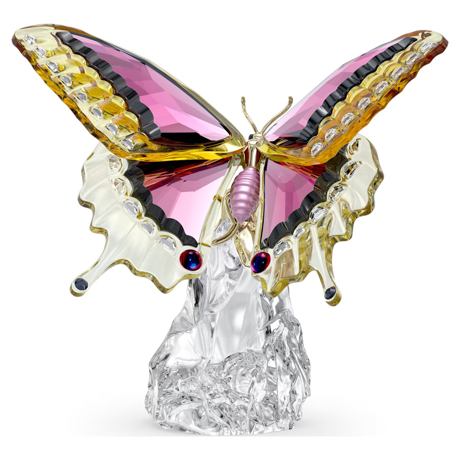 Swarovski Crystal Idyllia Butterfly Figurine Decoration, Multicolored, 5650796
