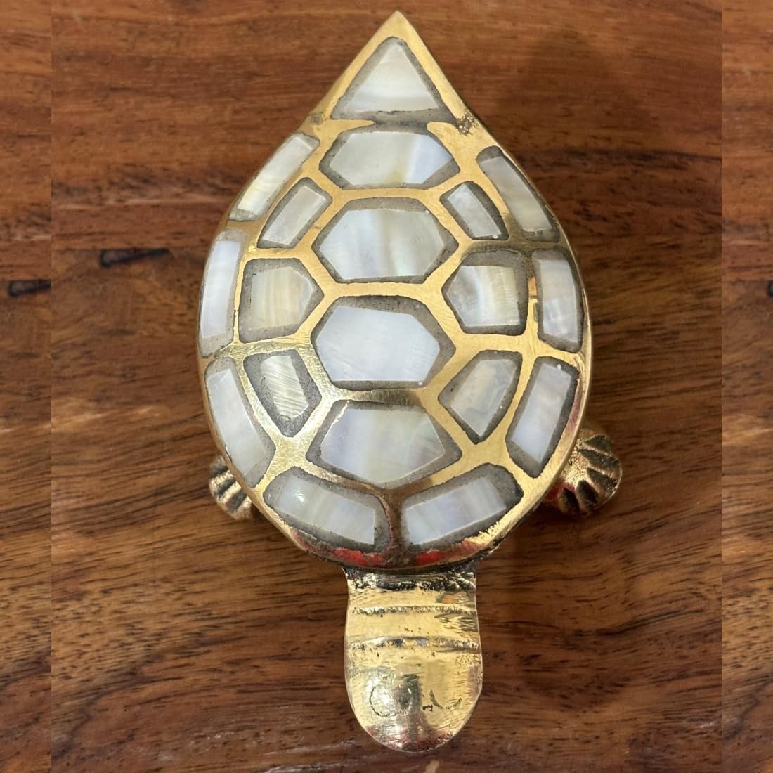 Brass Vintage Turtle Figurine Statue Home Ornaments Animal Figurines Gift Toys