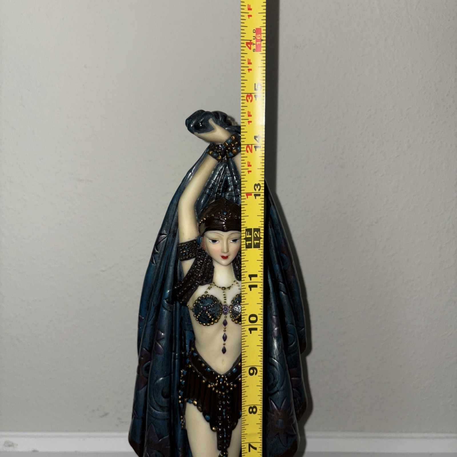 Object Elegance Collection Dance of the Seven Figurine Belly Dancer