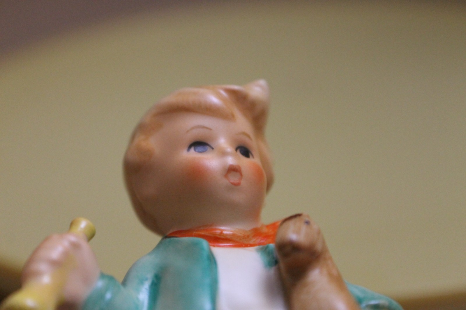 NO BASE / Goebel Hummel Boy with Horse – 2.Wahl. Factory 2nd Staff Only 1997