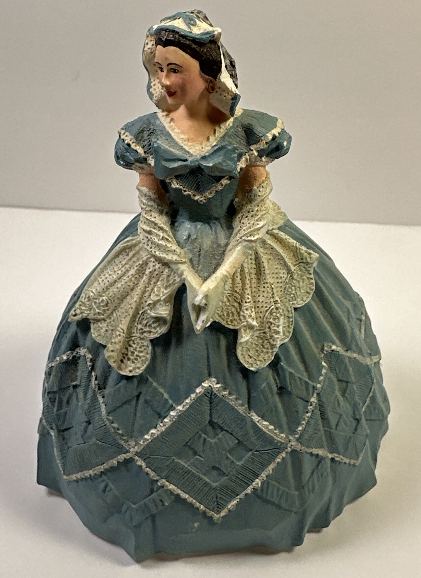 MELANIE WILKES THE FRANKLIN MINT 1990 1939 Selznick Vintage Figurine 3.25” Tall