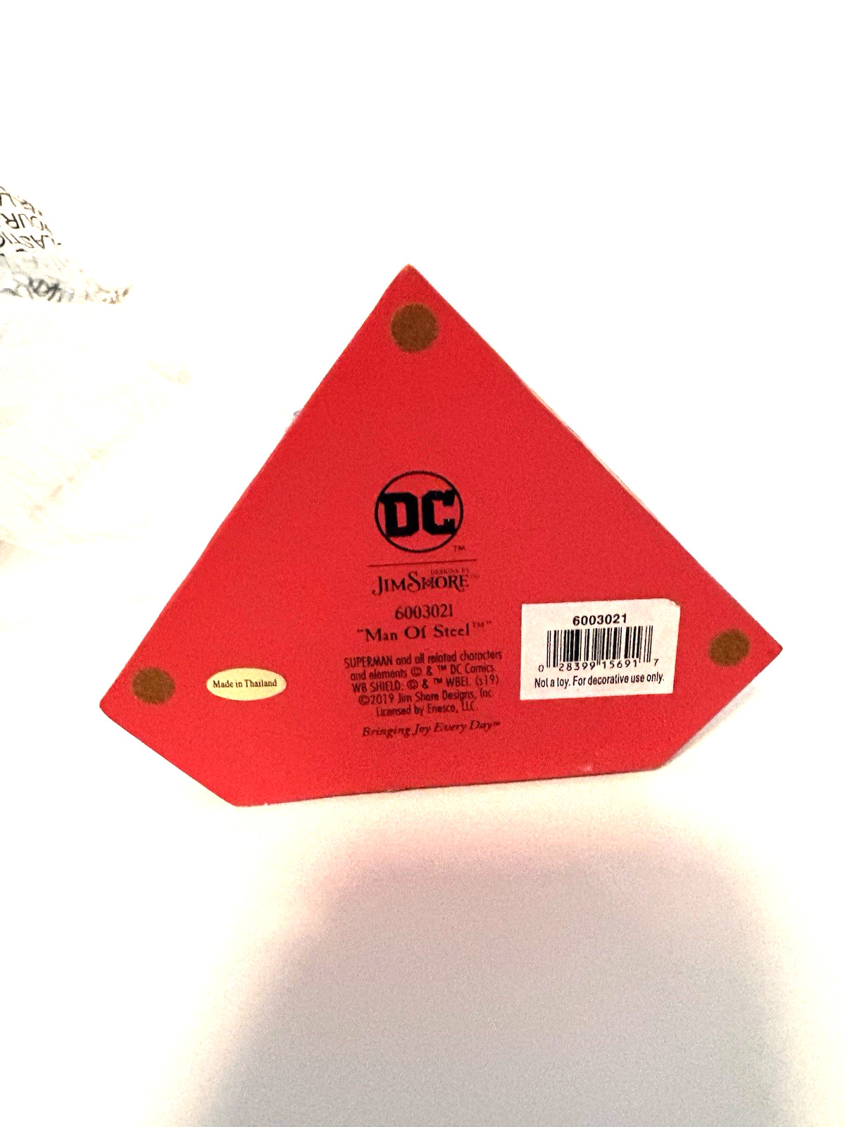 Jim Shore DC Comics Superman Man of Steel Silver Age Figure 6003021 New in Box