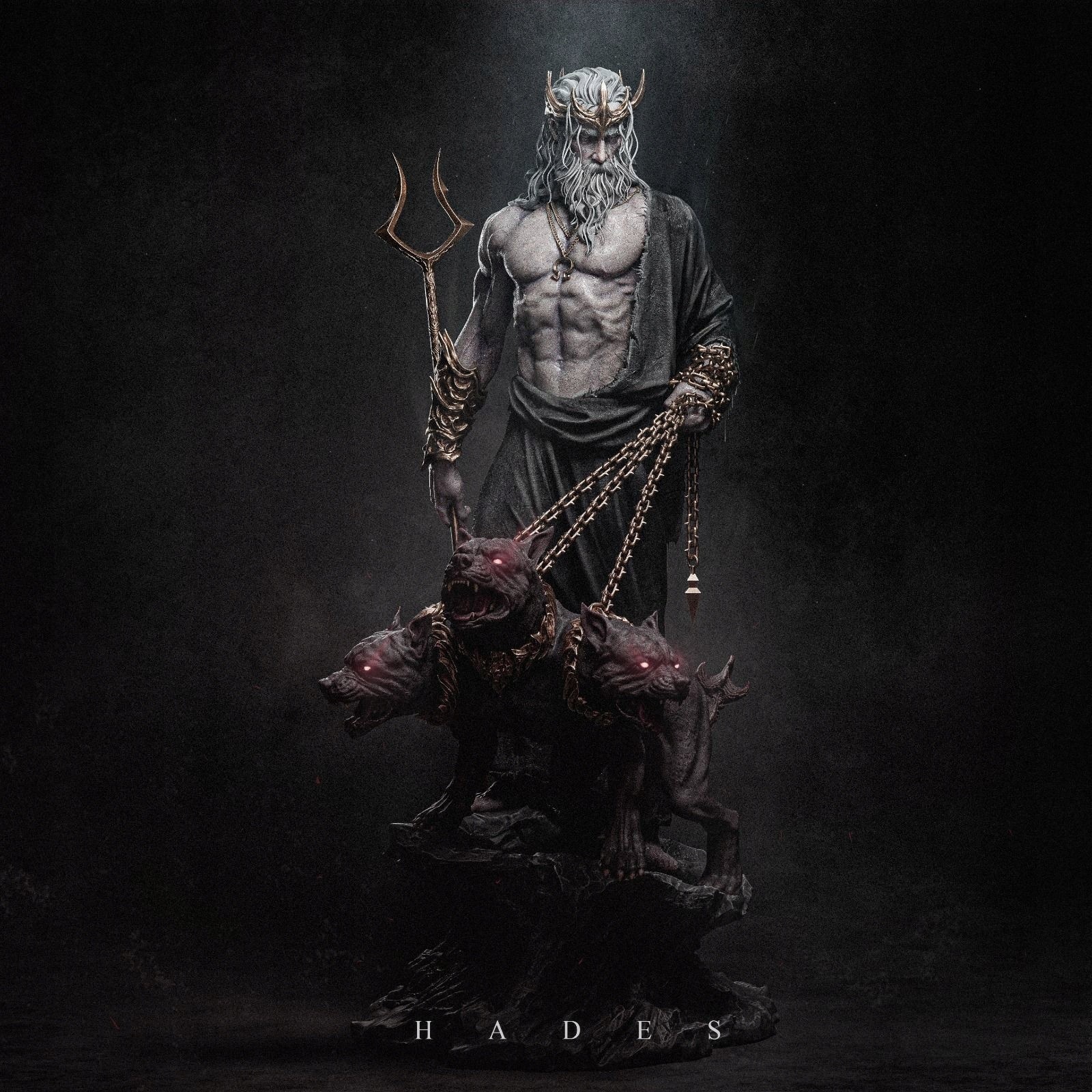 Hades CA3D UNPAINTED 3D Printing on Demand – SFW figure model kit