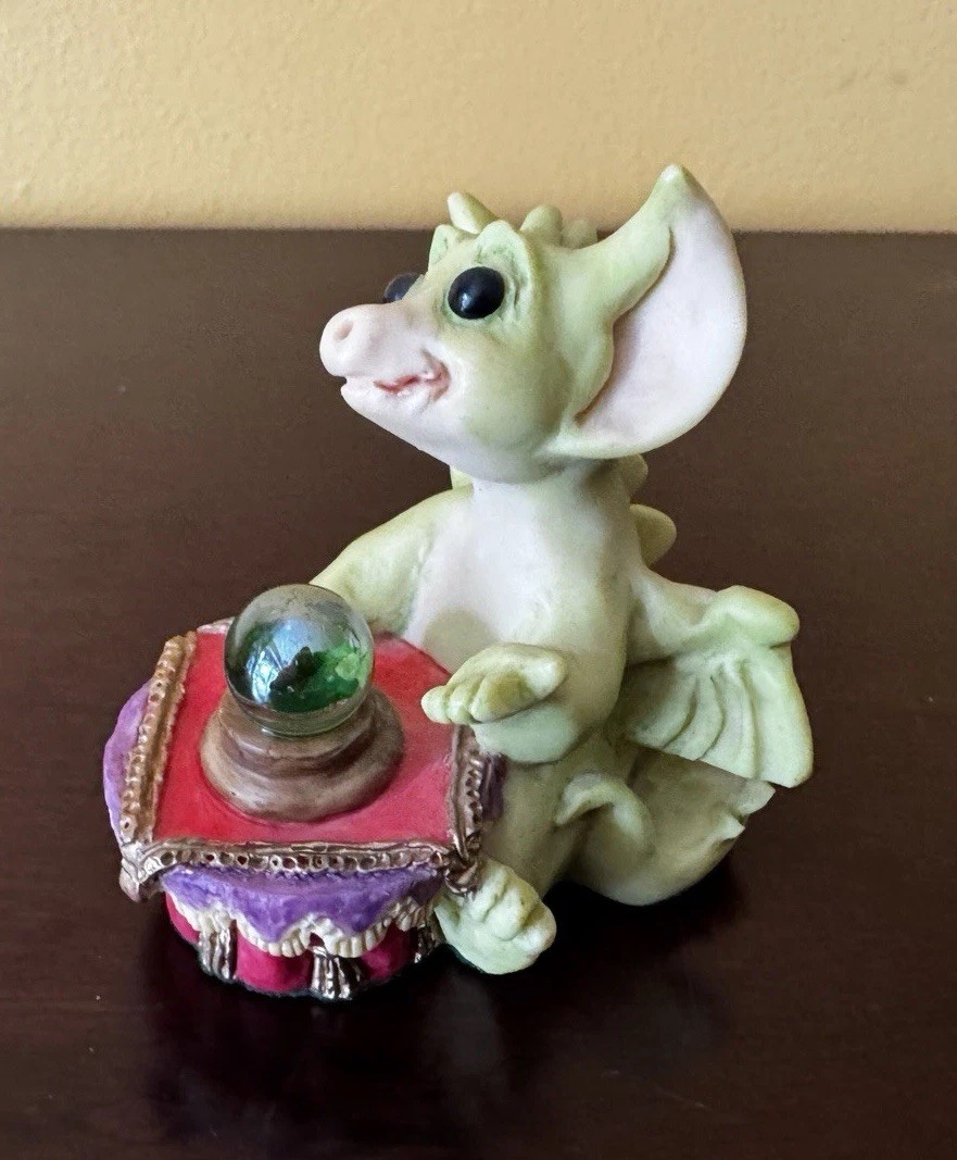1995 SEE ALL KNOW ALL Whimsical World Of Pocket Dragons Psychic Figurine