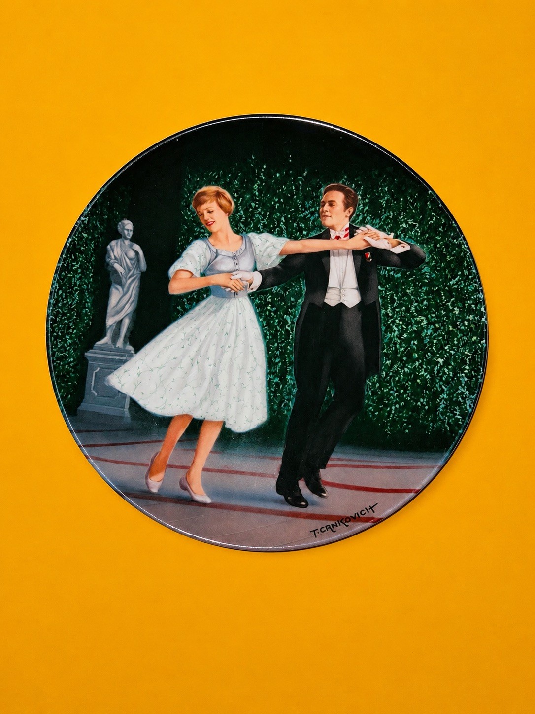 Sound of Music Collector Plate Ternkovich Porcelain Maria Von Trapp Children