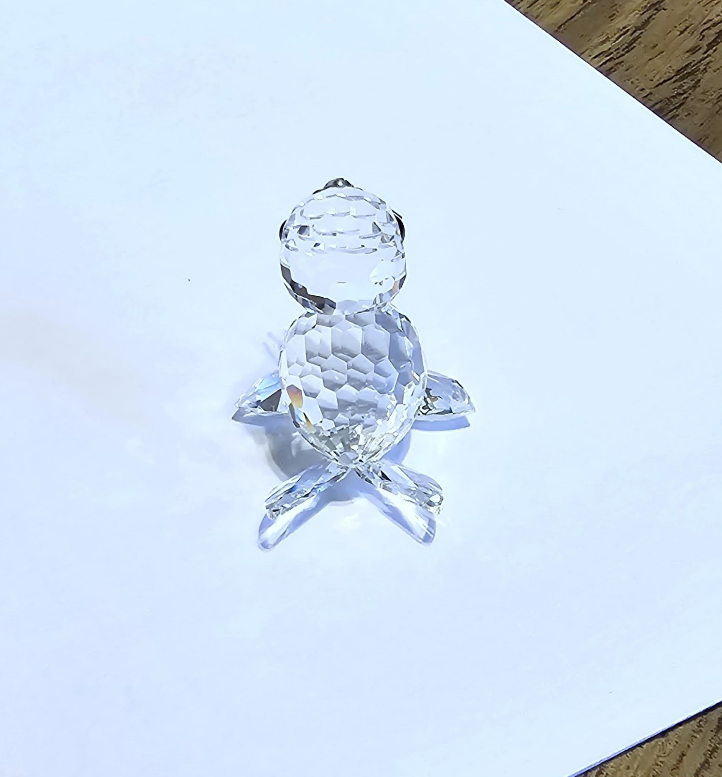 🦭 Swarovski Crystal Kingdom of Ice & Snow Baby Seal Pup Figurine, Silver- tone