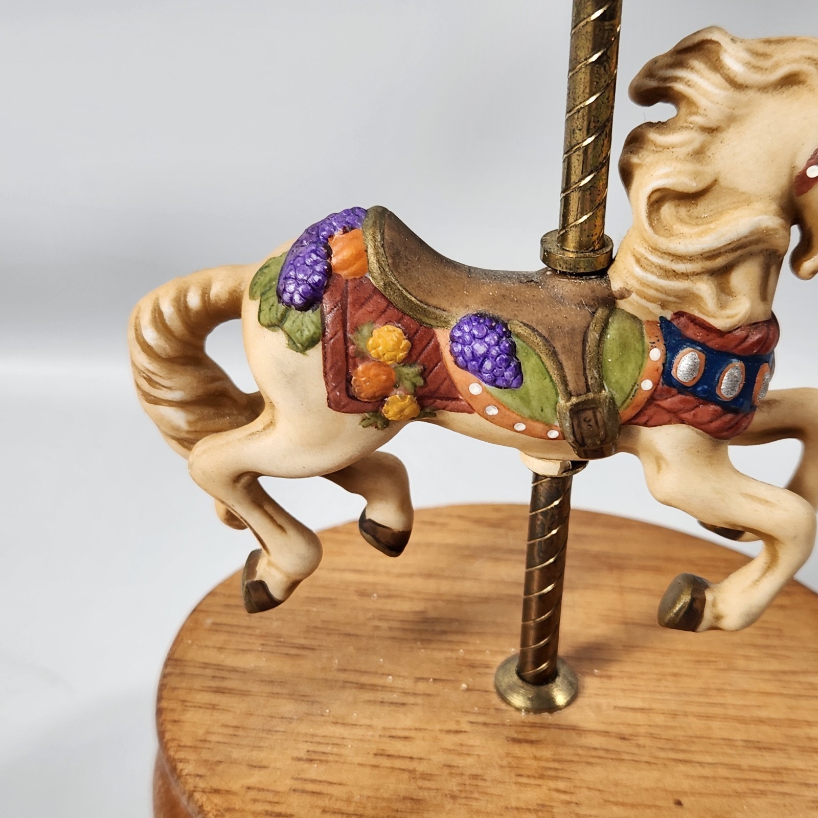 Carousel Horse Willitts Designs Musical October birth month/stone/flower