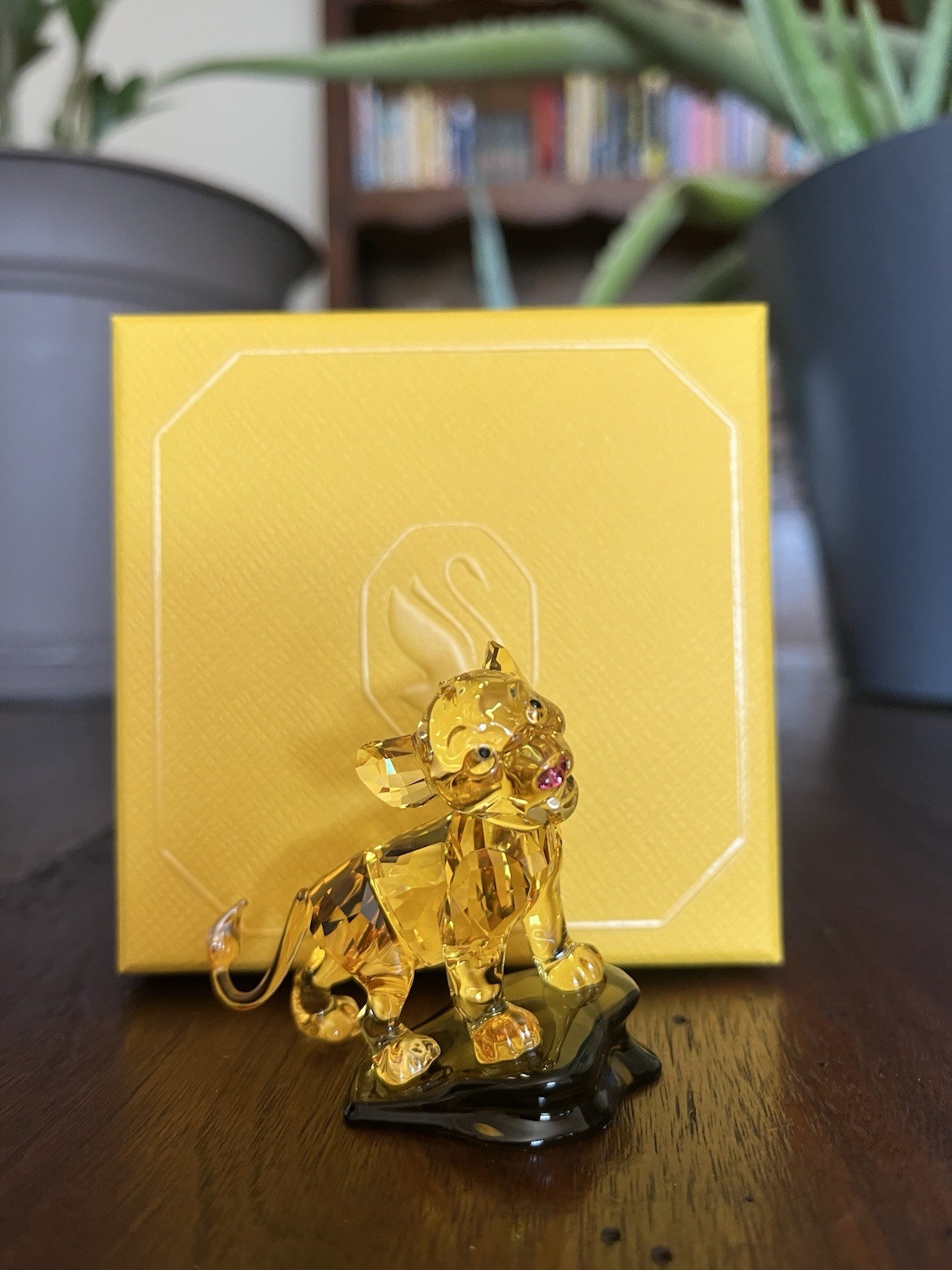 Swarovski Crystal Disney The Lion King SIMBA Figurine 5681811